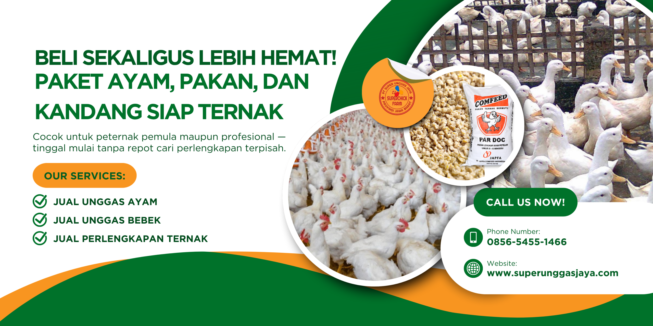 Green and Orange Modern Hydroponic Agriculture Banner (1)